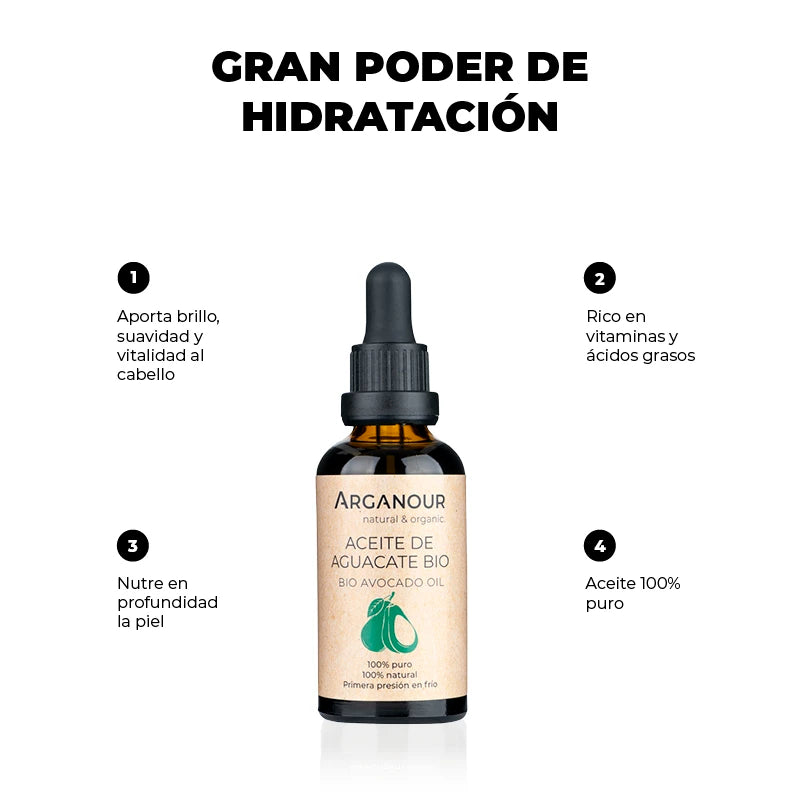 propiedades aceite de aguacate puro