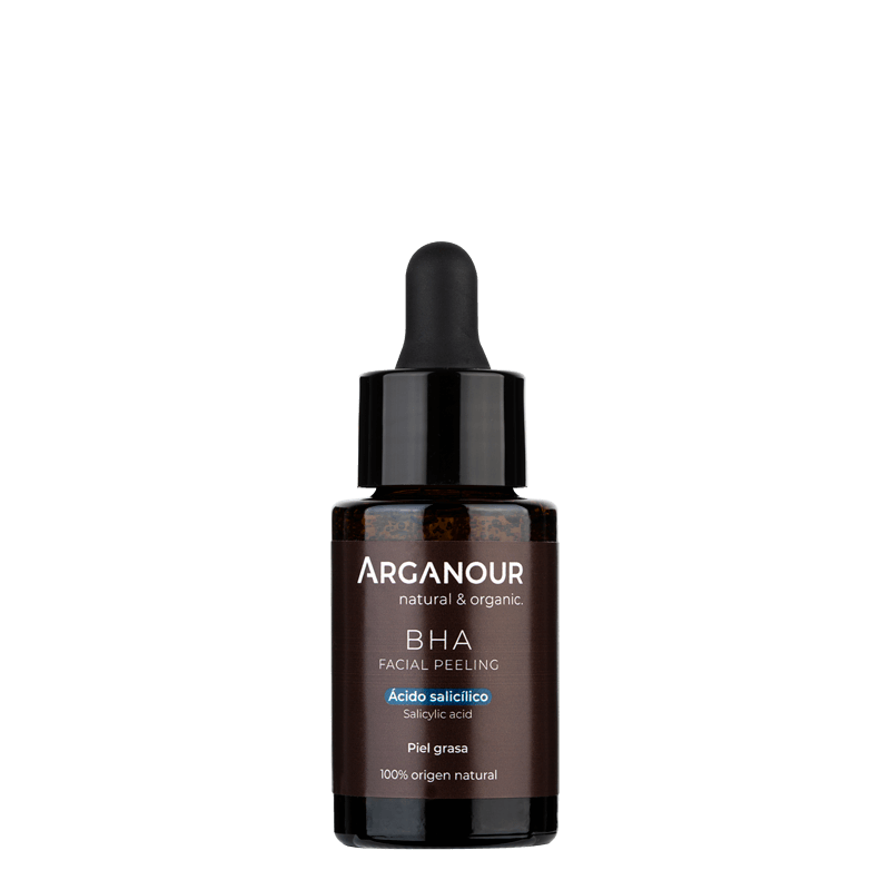 bha peeling con acido salicilico natural arganour