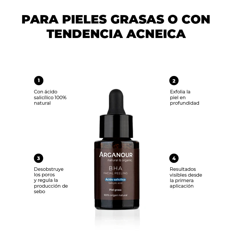 propiedades peeling con acido salicilico
