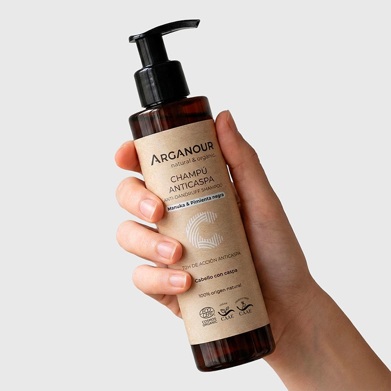 champu para caspa arganour