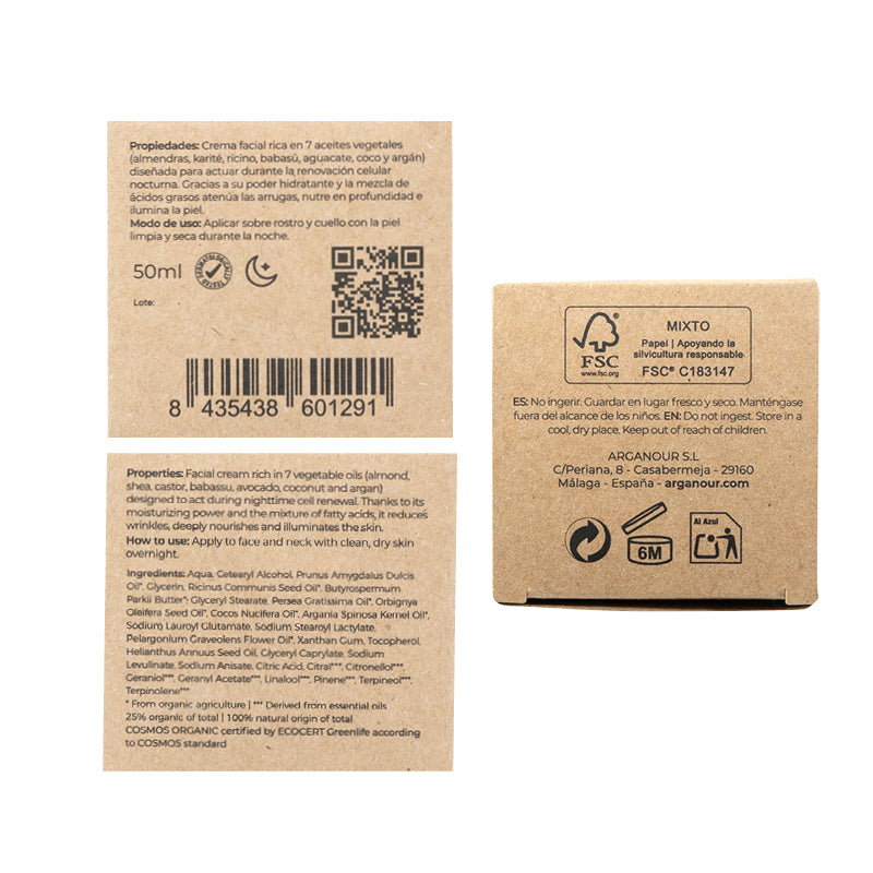 propiedades e inci crema hidratante para piel seca