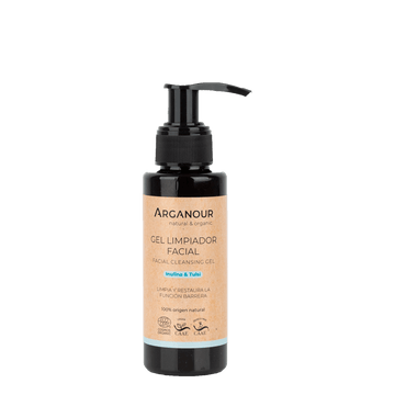 gel limpiador facial arganour