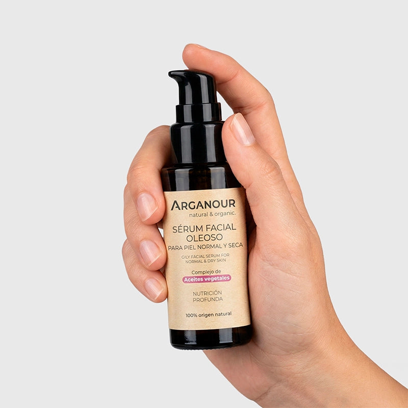 serum facial para piel normal y seca arganour