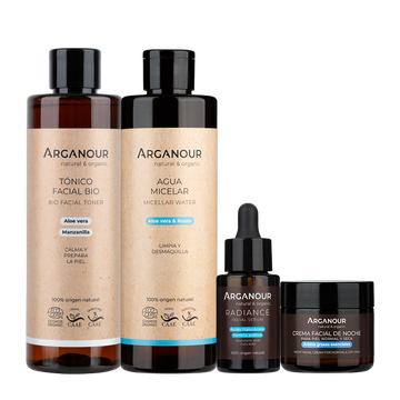 rutina facial de noche