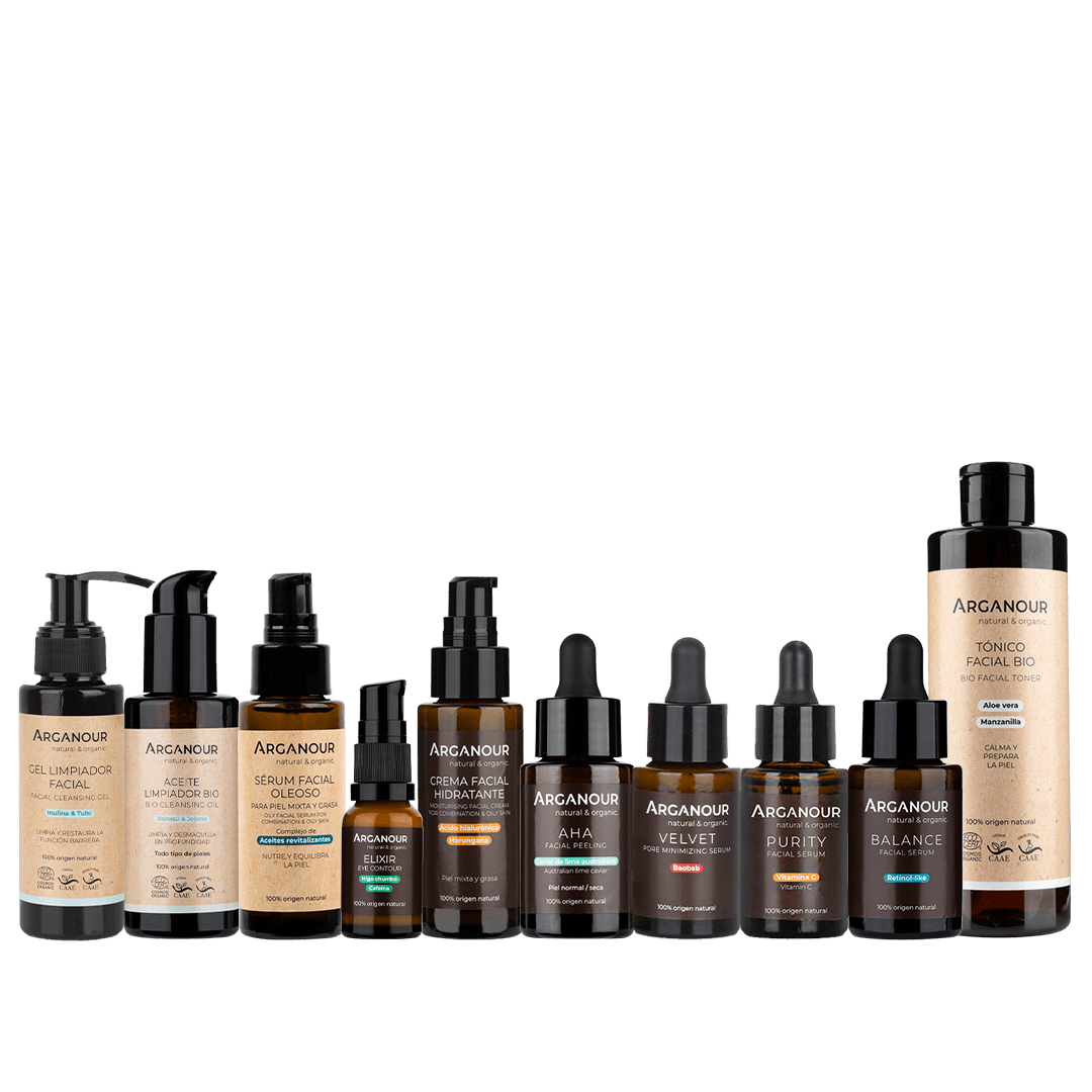 Rutina facial para pieles mixtas – ARGANOUR