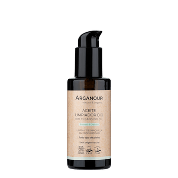 aceite limpiador facial arganour