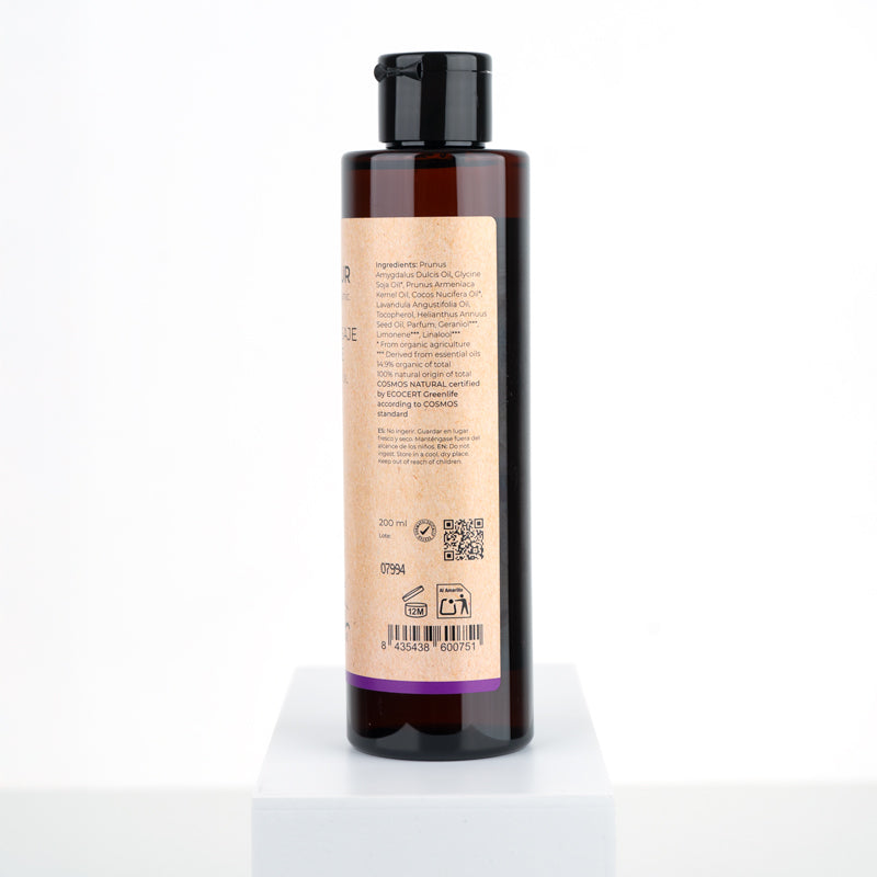 ingredientes aceite relajante arganour