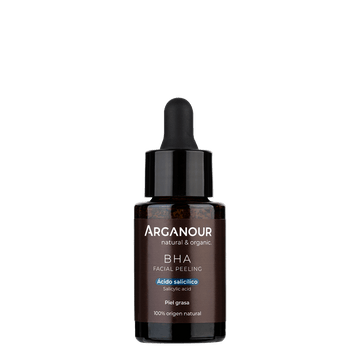 bha peeling con acido salicilico natural arganour