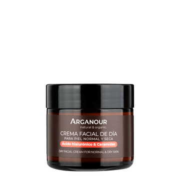 crema facial de día para piel seca arganour