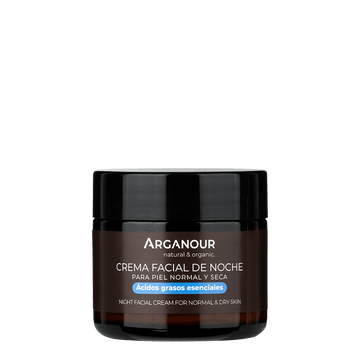 crema hidratante facial de noche arganour