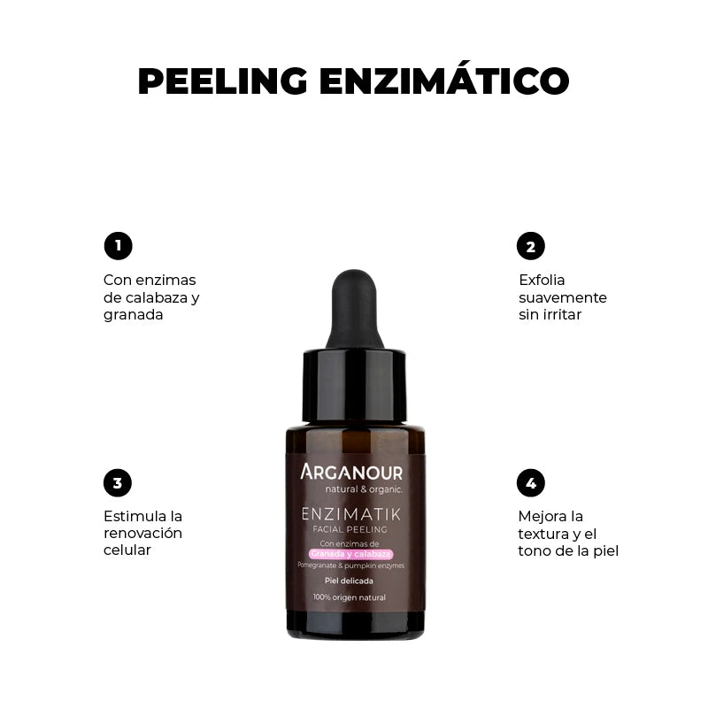 beneficios peeling facial con enzimas