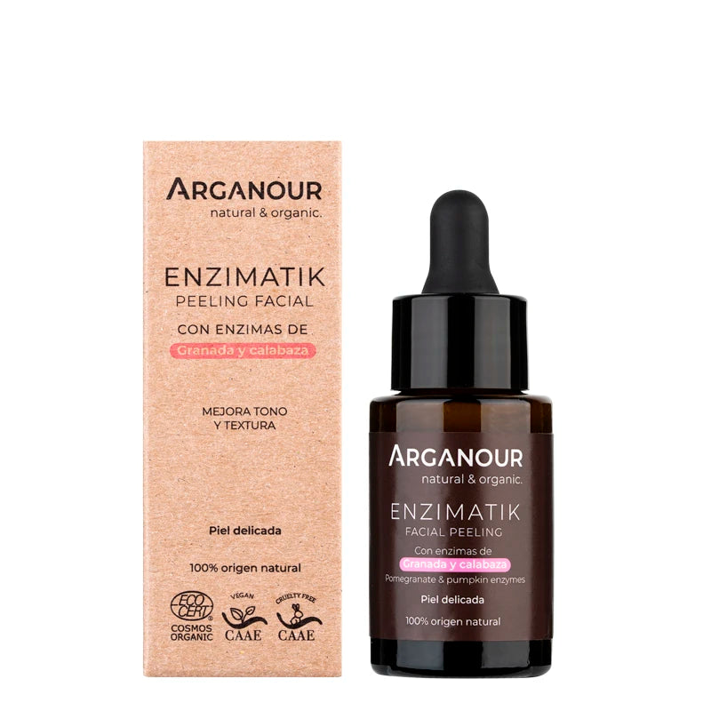 peeling enzimatico facial arganour enzimatik