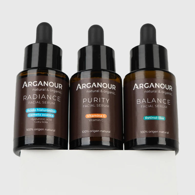 pack 3 serums arganour