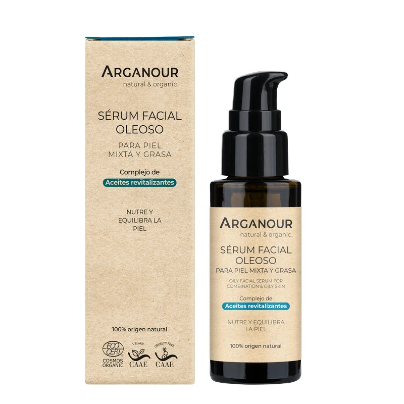 serum piel grasa arganour