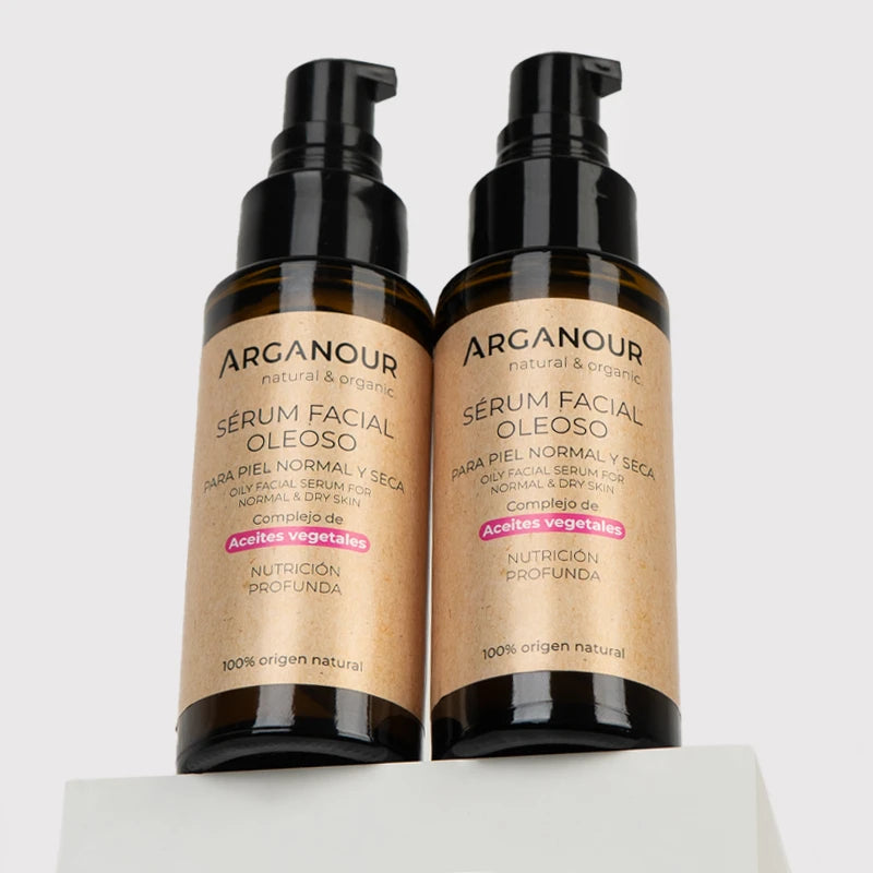 serum facial para piel normal y seca arganour