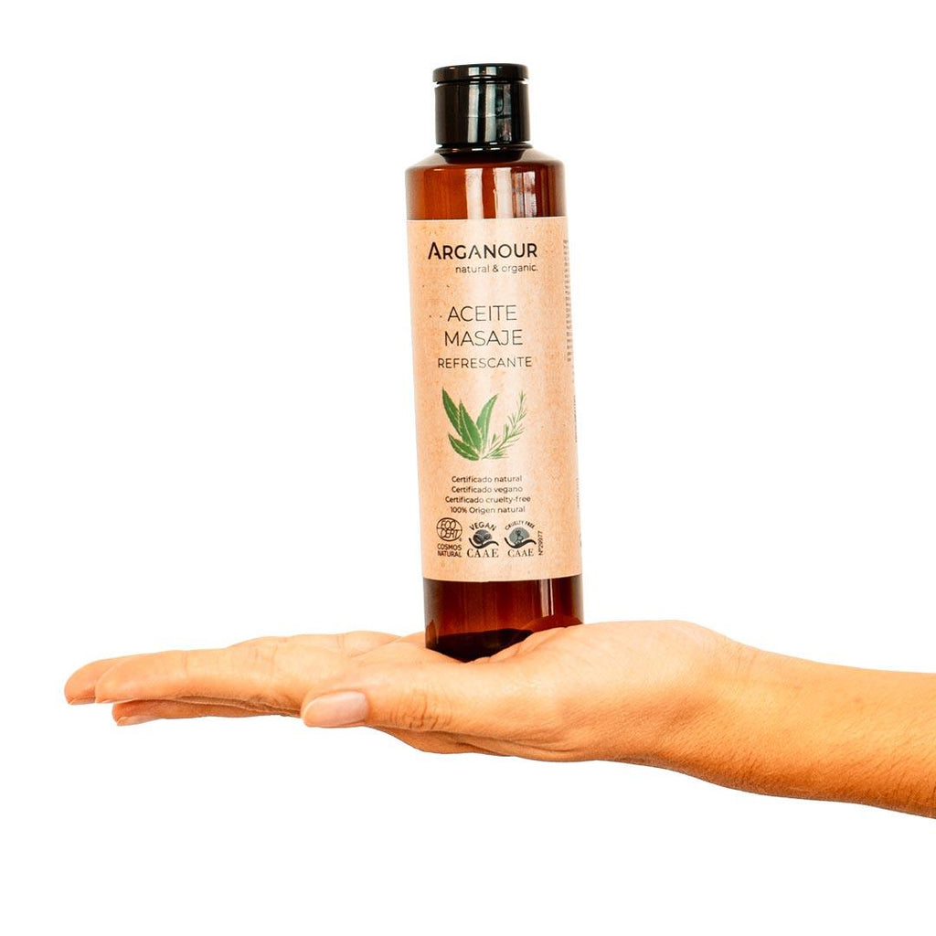 Aceite de Masaje Refrescante Natural