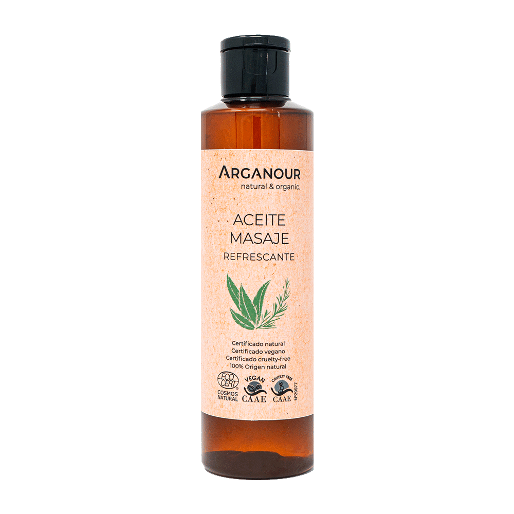 Aceite de Masaje Refrescante Natural - ARGANOUR