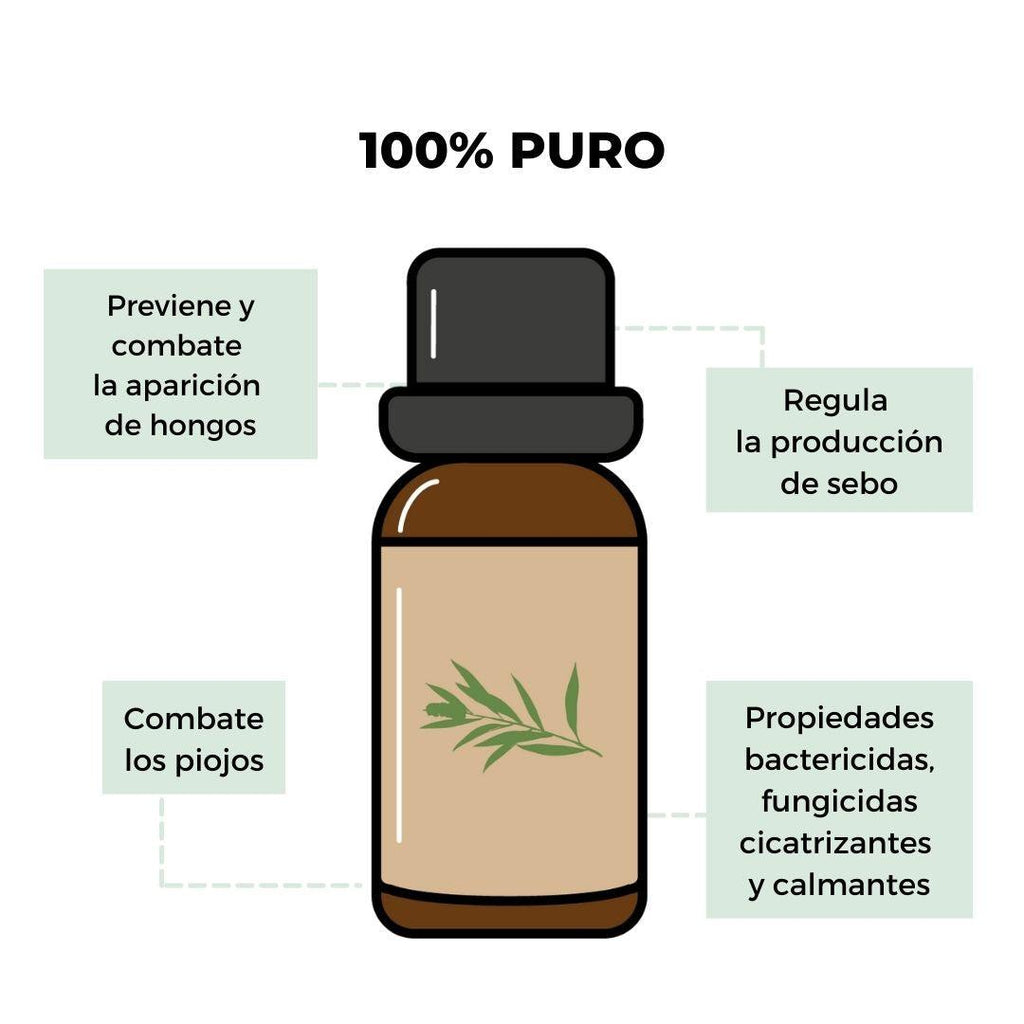 Aceite Esencial de Árbol del Té 100% Puro